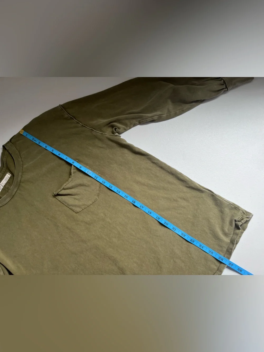 Free People We The Free Fade Into You Tee - Military Olive - Picture 10 of 11